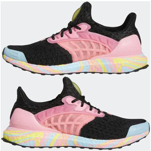 Adidas UltraBoost DNA ClimaCool Core Black/ Pink/ Beam Yellow - M9/W10 $190